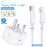 PD 20W Fast Charger Foldable Phone Adapter For iPhone 14 13 12 11 Pro Max 8 7 6 6s Plus Quick Charging Data Cable Accessories - Image 2