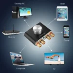 Nobsound Mini Bluetooth 5.0 TPA3116 Digital Amplifier Hifi Stereo Audio Receiver Power Amp 50W+50W Car Sound Amplifiers - Image 10