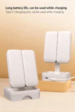 LED Lighted Makeup Mirror with Storage Drawer, 180° Rotatable & Height Adjustable, High-Definition Large Mirror Surface - Image 18