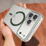 Original Metal Buttons Clear Phone Case For iPhone 16 15 14 13 17 Pro Max Plus Air 16e Clear For Magsafe Cases Cover - Image 25