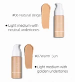 Langmanni 30ml Matte Face Foundation Cream Waterproof Oil Control Cover Base Concealer Liquid Foundation Makeup Cosmetics - Image 10