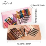 Essential Eye Makeup Set for Beginners Matte&Shimmer Eyeshadow Palette, Mascara, Eyebrow Pencil, Lip Eyeliner,Brush Tool Set Box - Image 37