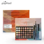 POPFEEL Eye Makeup Set, Eyeshadow Palette, Eyeliner, Mascara, Eyebrow Pencil, Makeup Tool Set Box, Gifts For Women - Image 7
