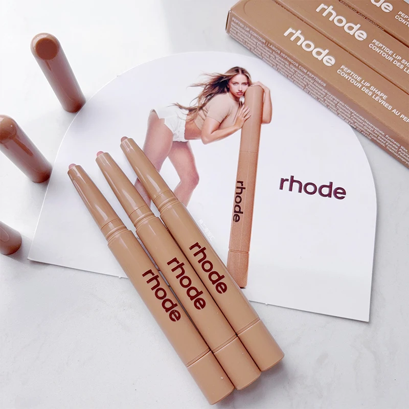 kf-S1e9ce88fc1a641fb8df020dcbf182645O Skin Peptide Lip Shape Pen Lip Liner Long Lasting Lip Tint Pencil Pen Makeup Lipstick Powder Blusher Gloss Rouge Makeup - Image 1