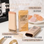 Double-End Eraser Flawless Foundation Stick Lasting Makeup Concealer Oil Control Moisturizing Foundation Liquid Cream - Image 11
