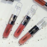 Hot Kiko Double Headed Lipstick Transparent Mirror Lip Gloss Non Fading Oil Sexy Rich Lip Gloss Milk Tea Bean Paste Naked Makeup - Image 2