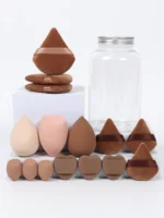 Spring 15 Cans,3 Loose Powder Puffs & 3 Mini Loose Powder Puffs & 3 Mini Makeup Eggs & 3 Mini Air Cushion Puffs, Foundation Mix - Image 37