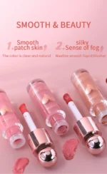 Highly Pigmented Matte Liquid Blush Long Lasting Non Fading Smooth Festival Stage Makeup Blush - Image 7