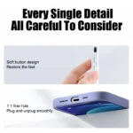 Luxury Liquid Silicone Case For iPhone 15 14 13 12 11 Pro Max Case For iPhone 13 12 mini X XR XS MAX 8 7 Plus Shockproof Cover - Image 3