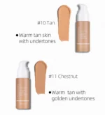 Langmanni 30ml Matte Face Foundation Cream Waterproof Oil Control Cover Base Concealer Liquid Foundation Makeup Cosmetics - Image 12