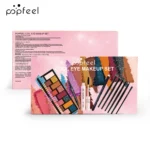 Essential Eye Makeup Set for Beginners Matte&Shimmer Eyeshadow Palette, Mascara, Eyebrow Pencil, Lip Eyeliner,Brush Tool Set Box - Image 32