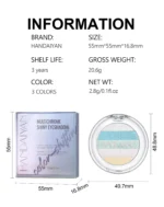 Chameleon Eyeshadow High Gloss Five-Color Pearlescent Fine Shimmering Handaiyan Eyeshadow Makeup Soft Light Eyeshadow - Image 18