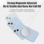 Magnetic Liquid Silicone Phone Case For iPhone 15 14 13 12 11 Pro Max Mini X XR XS 8 Plus SE For Magsafe Wireless Charging Cover - Image 6