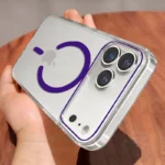 Original Metal Buttons Clear Phone Case For iPhone 16 15 14 13 17 Pro Max Plus Air 16e Clear For Magsafe Cases Cover - Image 24