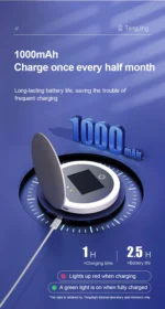 TENGMIR UV Smart Sunscreen Makeup Mirror Sunscreen detection mirror UV mirror sunscreen Testing Portable LED light makeup mirror - Image 14