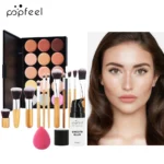 Essential Eye Makeup Set for Beginners Matte&Shimmer Eyeshadow Palette, Mascara, Eyebrow Pencil, Lip Eyeliner,Brush Tool Set Box - Image 18