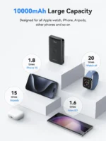 for Magsafe Battery Pack Portable Charger for Apple Watch Ultra/9/8/7/6/5 Wireless Power Bank For iPhone 15/14/13/12 Series - Image 11