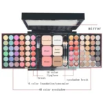 40/74/78 Colors Glitter Eyeshadow Palette Matte Waterproof Long Lasting Pressed Powder Cosmetics Kit Fashion Women MakeUp Tools - Image 5