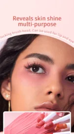 Highly Pigmented Matte Liquid Blush Long Lasting Non Fading Smooth Festival Stage Makeup Blush - Image 8