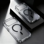 Original Metal Buttons Clear Phone Case For iPhone 16 15 14 13 17 Pro Max Plus Air 16e Clear For Magsafe Cases Cover - Image 7