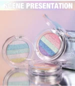 Chameleon Eyeshadow High Gloss Five-Color Pearlescent Fine Shimmering Handaiyan Eyeshadow Makeup Soft Light Eyeshadow - Image 19