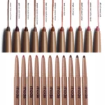 With box Skin Peptide Lip Shape Pen Lip Liner Long Lasting Lip Tint Pencil Pen Makeup Lipstick Powder Blusher Gloss Rouge Makeup