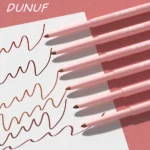 6pcs Lip Liner Pen Set Long-Lasting, Waterproof Sweatproof, Easy Coloring Non-fading Color Rendering Lip Gloss Set Beauty Makeup - Image 3