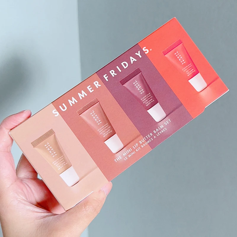 kf-S6460f032ef864e03ba991659a6022f97u Summer Fridays Lip Balm Moisturizing Mirror Lip Gloss Lip Vanilla Pink Sugar Coffee Cake Smell Lipstick Transparent Oil Makeup - Image 1