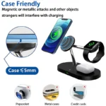 3 in 1 Wireless Charger Stand For iPhone 12/13/14/15/16/17 Fast Charging Station for Apple Watch 10 9 8 7 6 5 4 Airpods 2 3 Pro - Image 9