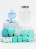 Spring 15 Cans,3 Loose Powder Puffs & 3 Mini Loose Powder Puffs & 3 Mini Makeup Eggs & 3 Mini Air Cushion Puffs, Foundation Mix - Image 41