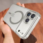 Original Metal Buttons Clear Phone Case For iPhone 16 15 14 13 17 Pro Max Plus Air 16e Clear For Magsafe Cases Cover - Image 23