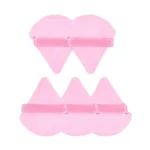 3/5/6 Pcs Triangle Powder Puff For Loose Powder Liquid Cosmetic Soft Plush Powder Puff Makeup Foundation Puff Makeup Tool - Image 2