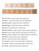 Langmanni 30ml Matte Face Foundation Cream Waterproof Oil Control Cover Base Concealer Liquid Foundation Makeup Cosmetics - Image 5