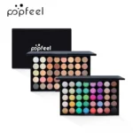 POPFEEL 40 Colors Eyeshadow Palette Long Lasting Easy Makeup Brown Eyeshadow Palette, Pink Eyeshadow Palette - Image 9