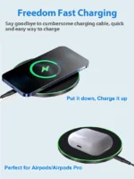 100W Fast Wireless Charger Pad For iPhone 15 14 13 12 X Pro Max 8 Samsung Galaxy S23 Xiaomi Wireless Charging Station Chargers - Image 13