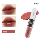 Hot Kiko Double Headed Lipstick Transparent Mirror Lip Gloss Non Fading Oil Sexy Rich Lip Gloss Milk Tea Bean Paste Naked Makeup - Image 12