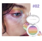 Chameleon Eyeshadow High Gloss Five-Color Pearlescent Fine Shimmering Handaiyan Eyeshadow Makeup Soft Light Eyeshadow - Image 15