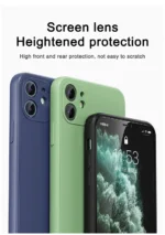 Luxury Liquid Silicone Shockproof Case for iPhone 17 11 12 13 14 15 Pro Max 7 8 15 Plus X XS XR Max Mini Back Soft Cover - Image 22