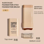 Double-End Eraser Flawless Foundation Stick Lasting Makeup Concealer Oil Control Moisturizing Foundation Liquid Cream - Image 10