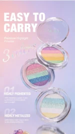 Chameleon Eyeshadow High Gloss Five-Color Pearlescent Fine Shimmering Handaiyan Eyeshadow Makeup Soft Light Eyeshadow - Image 10