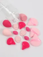 Spring 15 Cans,3 Loose Powder Puffs & 3 Mini Loose Powder Puffs & 3 Mini Makeup Eggs & 3 Mini Air Cushion Puffs, Foundation Mix - Image 21