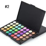 40/74/78 Colors Glitter Eyeshadow Palette Matte Waterproof Long Lasting Pressed Powder Cosmetics Kit Fashion Women MakeUp Tools - Image 11