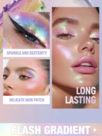 Chameleon Eyeshadow High Gloss Five-Color Pearlescent Fine Shimmering Handaiyan Eyeshadow Makeup Soft Light Eyeshadow - Image 11
