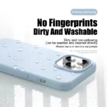 Luxury Liquid Silicone Case For iPhone 15 14 13 12 11 Pro Max Case For iPhone 13 12 mini X XR XS MAX 8 7 Plus Shockproof Cover - Image 5