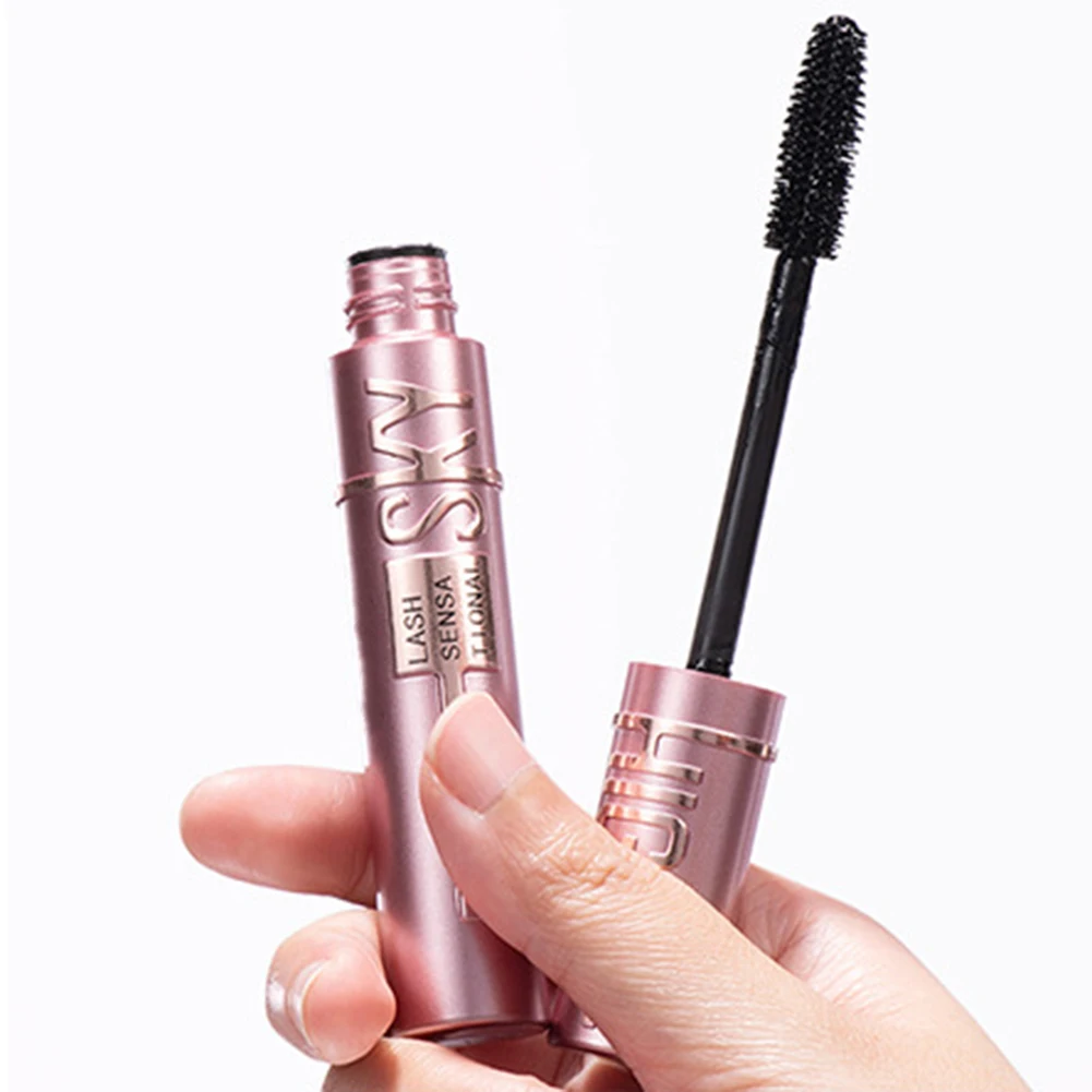 kf-Sb8acc5b80a124bd092923ac8fcd99aa6n Natural Thick Curling Mascara Makeup Non-Smudge Brushes Lengthens Eyelashes Waterproof Fast Dry Black Curling Mascara Cosmetics - Image 1