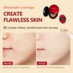 Sunscreen Cushion Foundation Fit Cushion Foundation Full Coverage Waterproof Long-lasting Concealer Long-lasting Makeup - Image 10