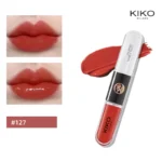 Hot Kiko Double Headed Lipstick Transparent Mirror Lip Gloss Non Fading Oil Sexy Rich Lip Gloss Milk Tea Bean Paste Naked Makeup - Image 10