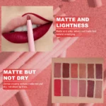 6pcs Lip Liner Pen Set Long-Lasting, Waterproof Sweatproof, Easy Coloring Non-fading Color Rendering Lip Gloss Set Beauty Makeup - Image 4