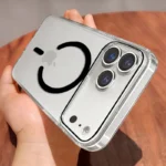 Original Metal Buttons Clear Phone Case For iPhone 16 15 14 13 17 Pro Max Plus Air 16e Clear For Magsafe Cases Cover - Image 22