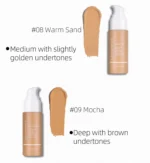 Langmanni 30ml Matte Face Foundation Cream Waterproof Oil Control Cover Base Concealer Liquid Foundation Makeup Cosmetics - Image 11